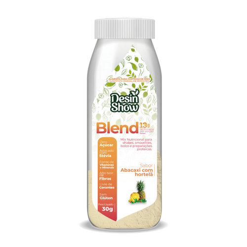 Blend Proteico - Sabor Abacaxi com Hortelã (30g)