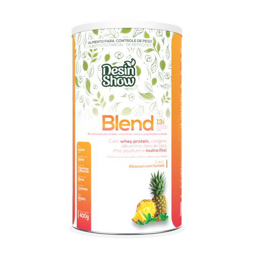 Blend Proteico - Sabor Abacaxi com Hortelã (400g)